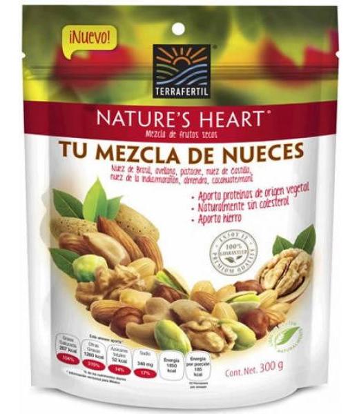 MEZCLA DE NUECES 300 G NATURES HEART