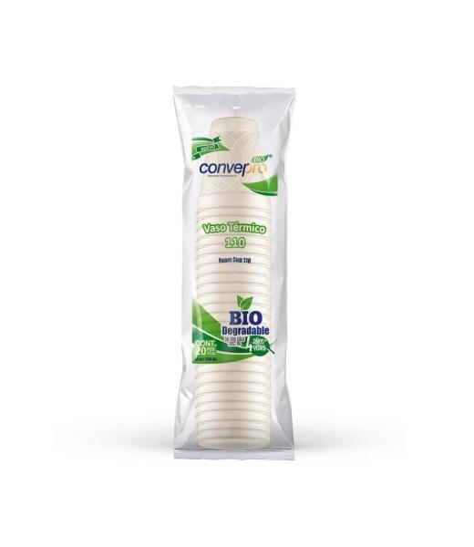 VASO TERMICO CONVERPRO BIO 110 10 ONZAS 20 PIEZAS