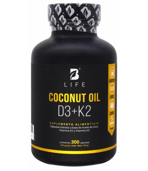 VITAMINA D3 K2 ACEITE DE COCO 300 CAP BLIFE