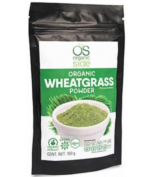 WHEATGRASS POLVO ORGANICO 100 G ORGANIC SIDE