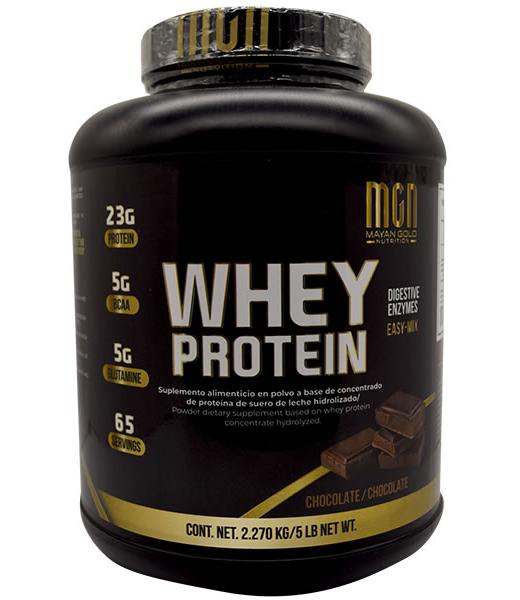 WHEY PROTEIN SABOR CHOCOLATE 5 LB MGN