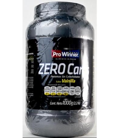 ZERO CARBS VAINILLA 1 KG PROWINNER